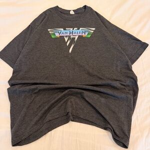 Van Halen 2017 Classic Logo Gray T-Shirt XL